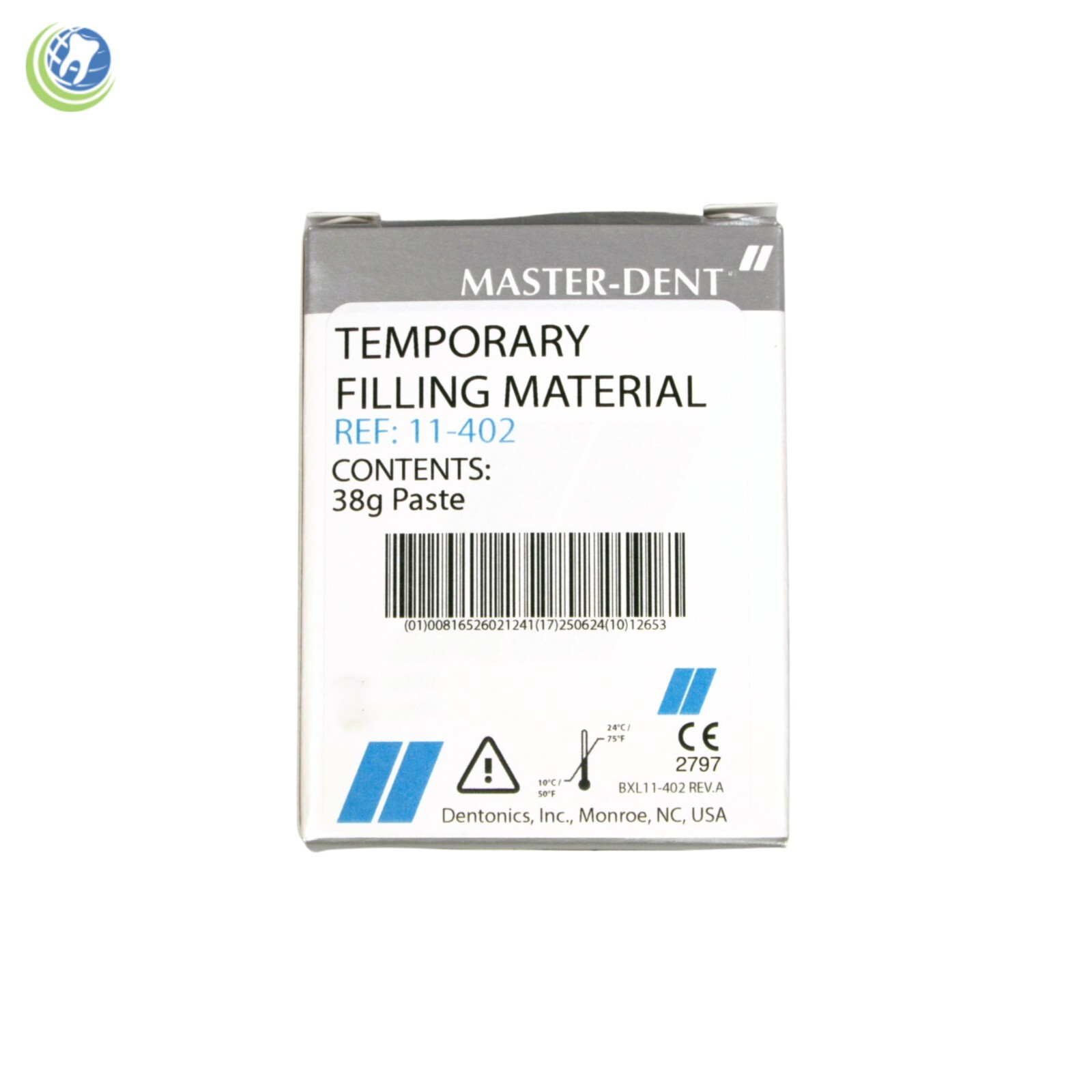 DENTAL Temporary Filling Material Paste 38g 11-402 Restorative Saliva Cure