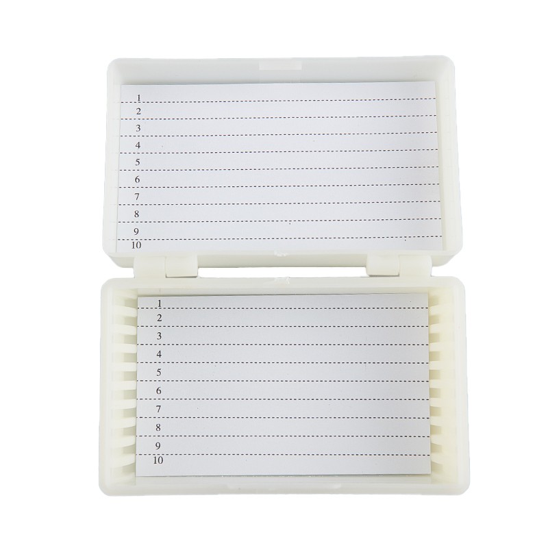 Microscope Slides Case Cabinet Holder Pathological Slice Box Slide Storage -y-