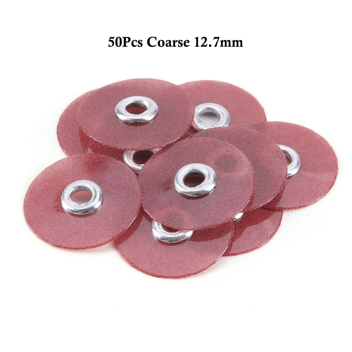 50pc Dental Polishing Discs for Composite/Ceramic 4-Grit 1/2″& 3/8″ Fits Sof-Lex