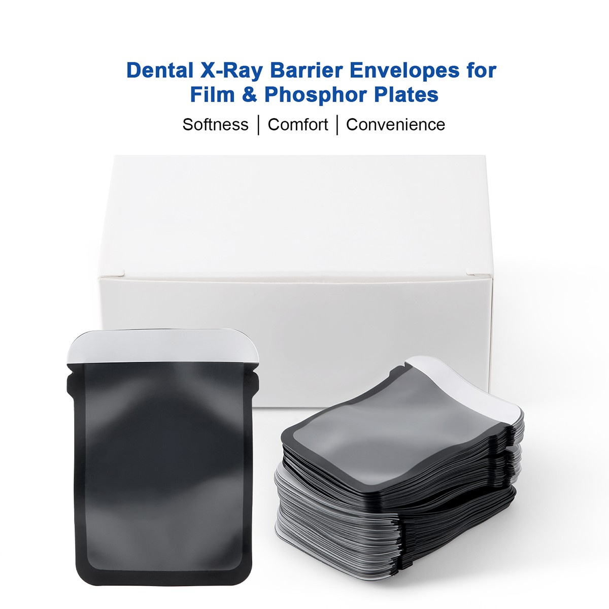 300Pcs Dental Barrier Envelopes X-Ray ScanX Digital Phosphor Plates Size 2