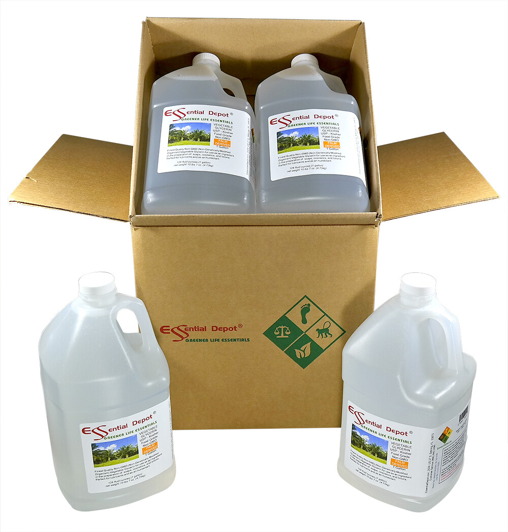 glyCUBE – 4 gallons PALM DERIVED Vegetable Glycerin