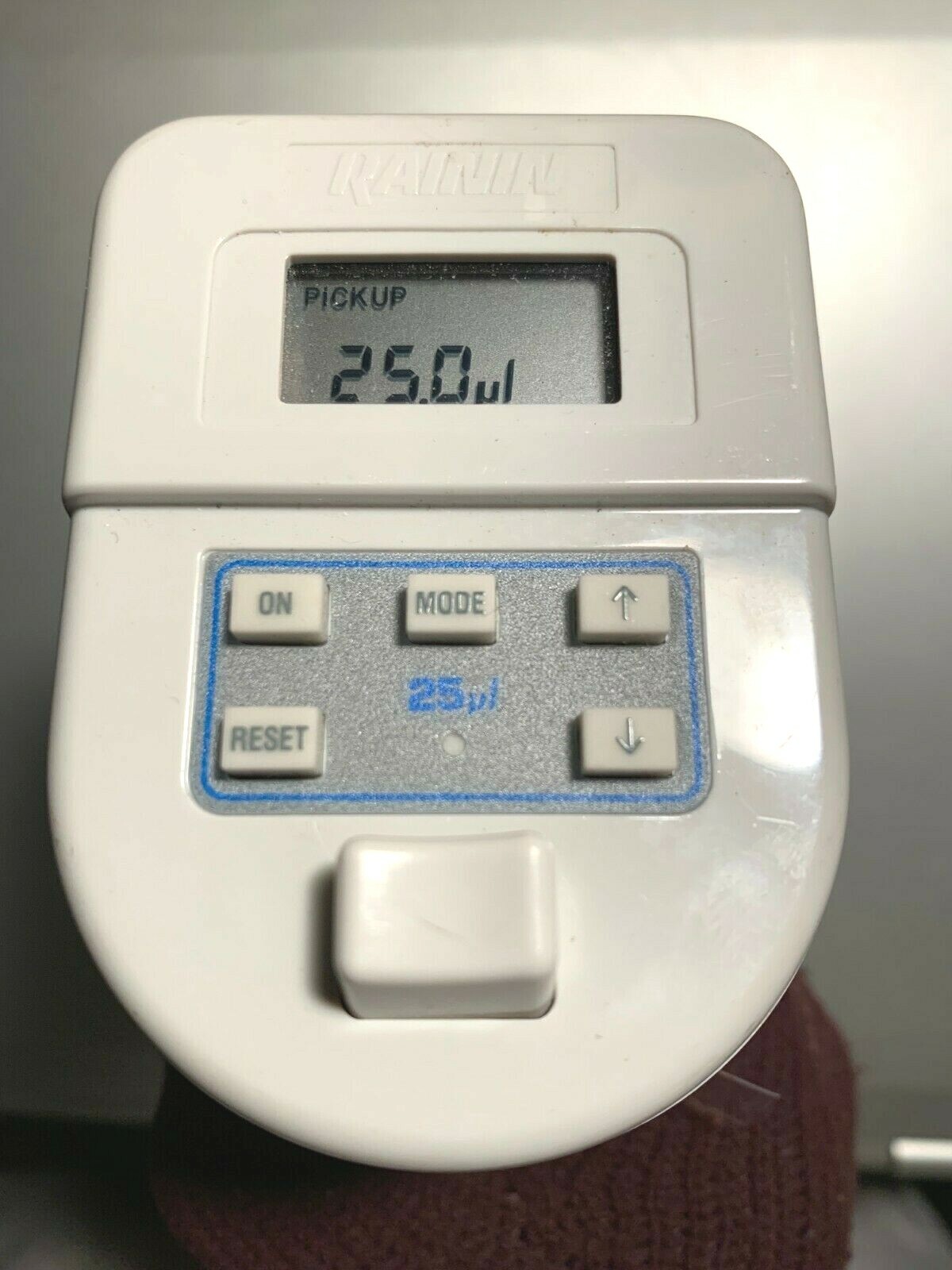 Two (2X) Rainin Digital Pipette Model: EDP2 25ul & 100ul, No Working.