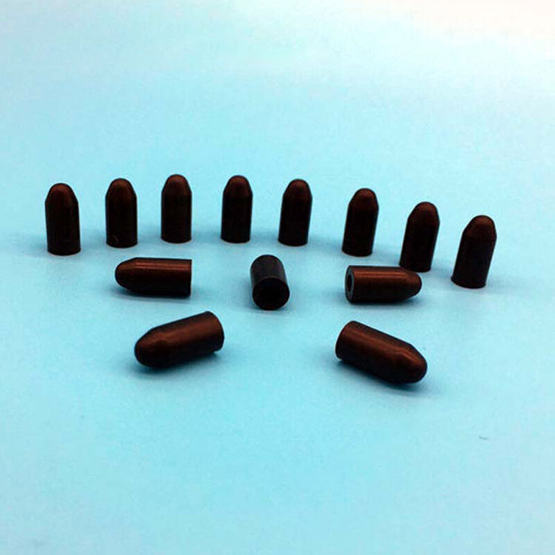 Silicone Rubber Plug Small Blanking End Cap Plugs For Medical Syringe 3x6x9mm