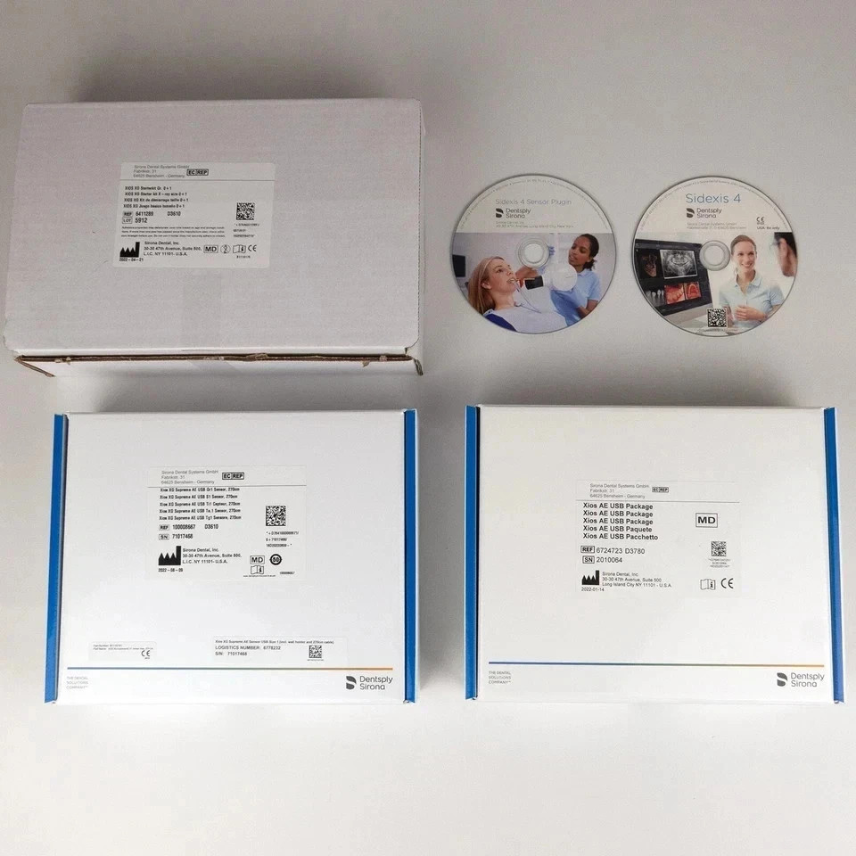 Sirona Xios SUPREME Size 1 with USB sensor same as Schick 33 AE Module