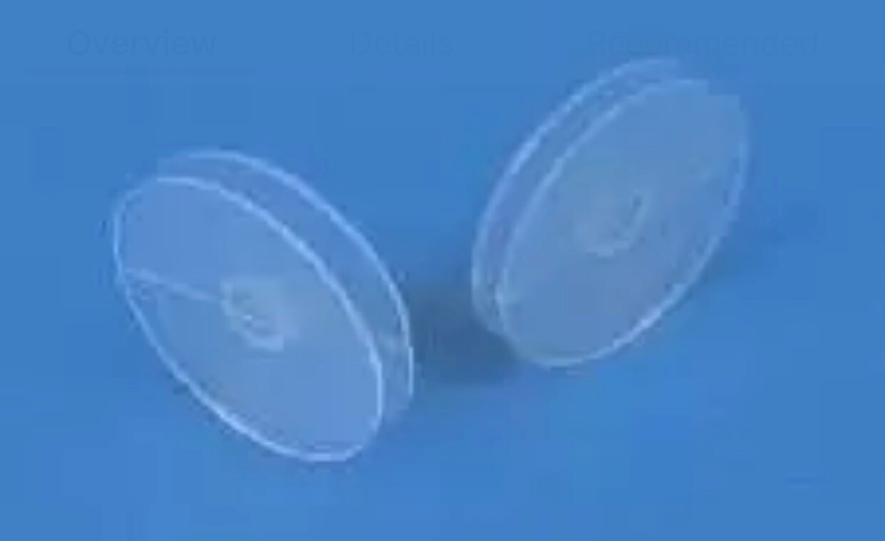 Medical Sillicone Nasal Septal Button Sterilized, 30mm. Pack of (25 Pair)