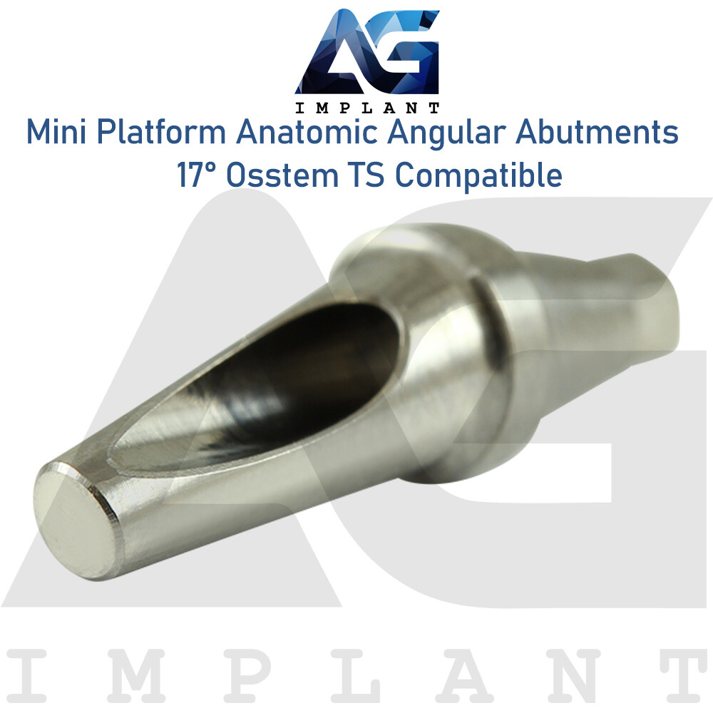 Dental Mini Platform Anat0mic Angled Prosthetic 17° 0sstem®TS Compatible