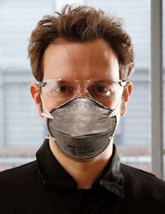1 Each 3M 9913 GP1 Cupped Particulate Respirators (Please see photos)