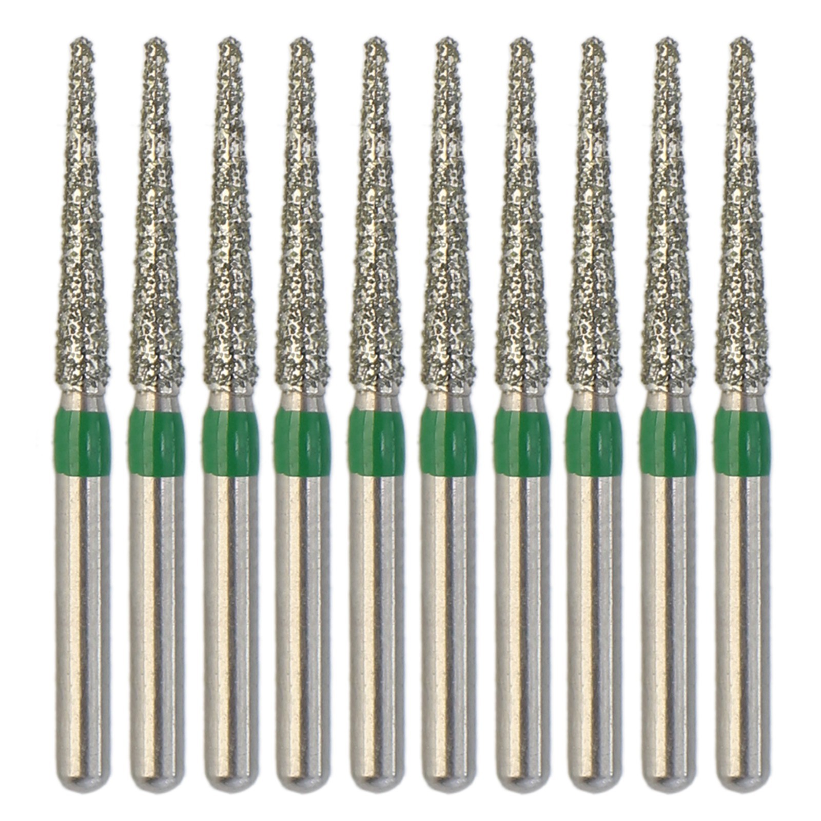 Dental Diamond Burs Friction Grip Taper Round End Coarse FG High Speed TR-11C