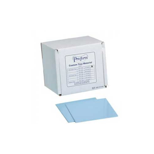 Keystone 9617320 ProForm Custom Impression Tray Material 5″ x 5″ .125″ 100/Bx
