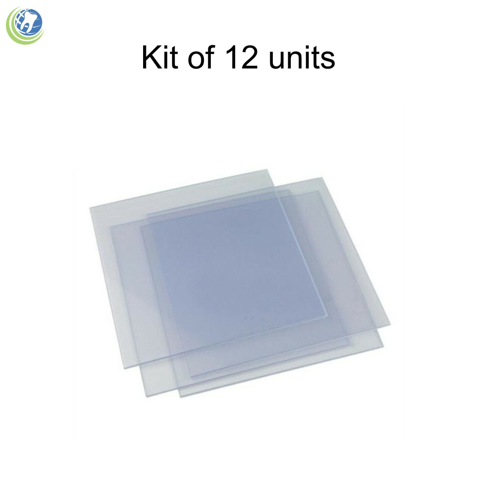 DENTAL 0.080″ PREFORM SOFT EVA BLEACHING TRAY LABORATORY MATERIAL 5″ X 5″ 12/PK