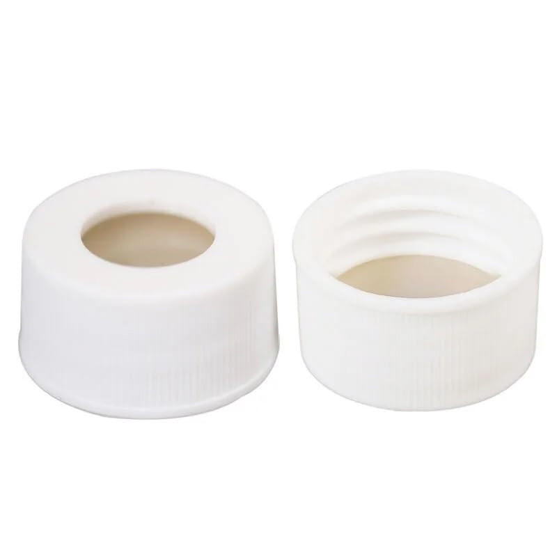 22mm Crimp Cap 24 Thread for 15-30mL Headspace Sample Vials, GC/MS HPLC 100/pack