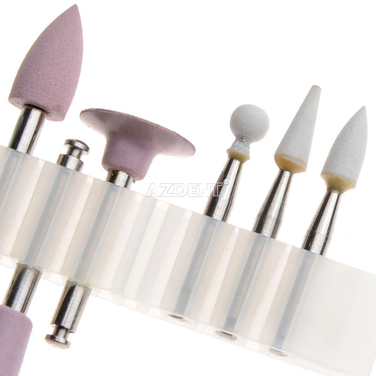 AZDENT Dental Diamond Burs Cups Composite Polishing Kit RA HP FG Shank Type