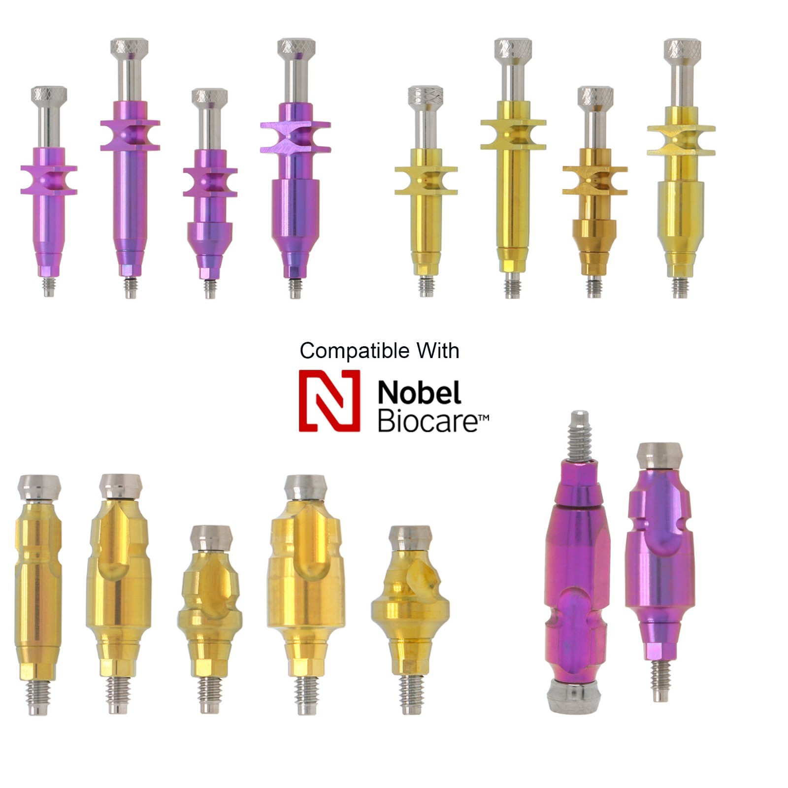 US Implant Scan Body / Analog / Transfer Coping for Nobel Biocare Active
