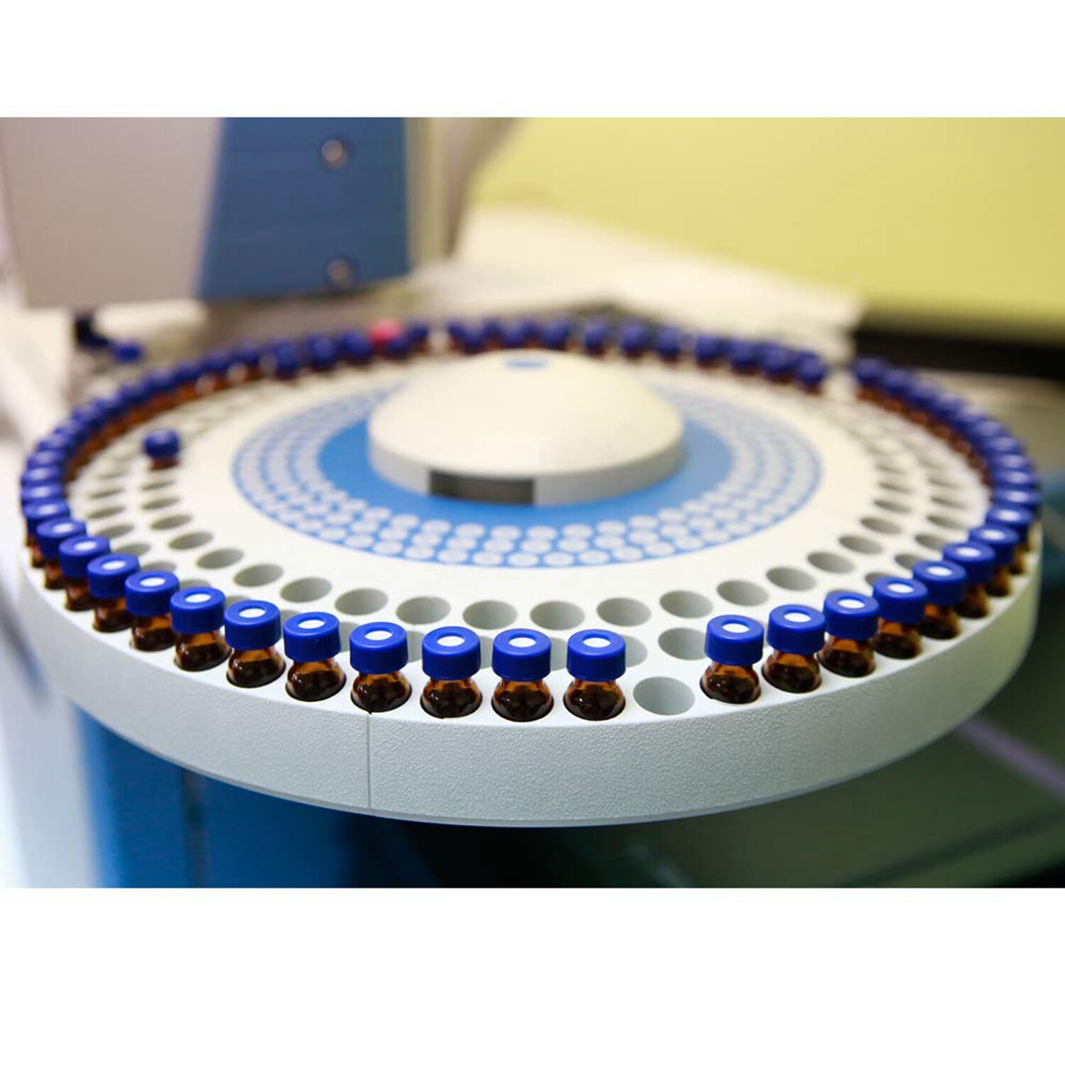 100 X 2ml Amber Glass Lab Vials with Caps 9-425 Thread Top, Fit HPLC Autosampler
