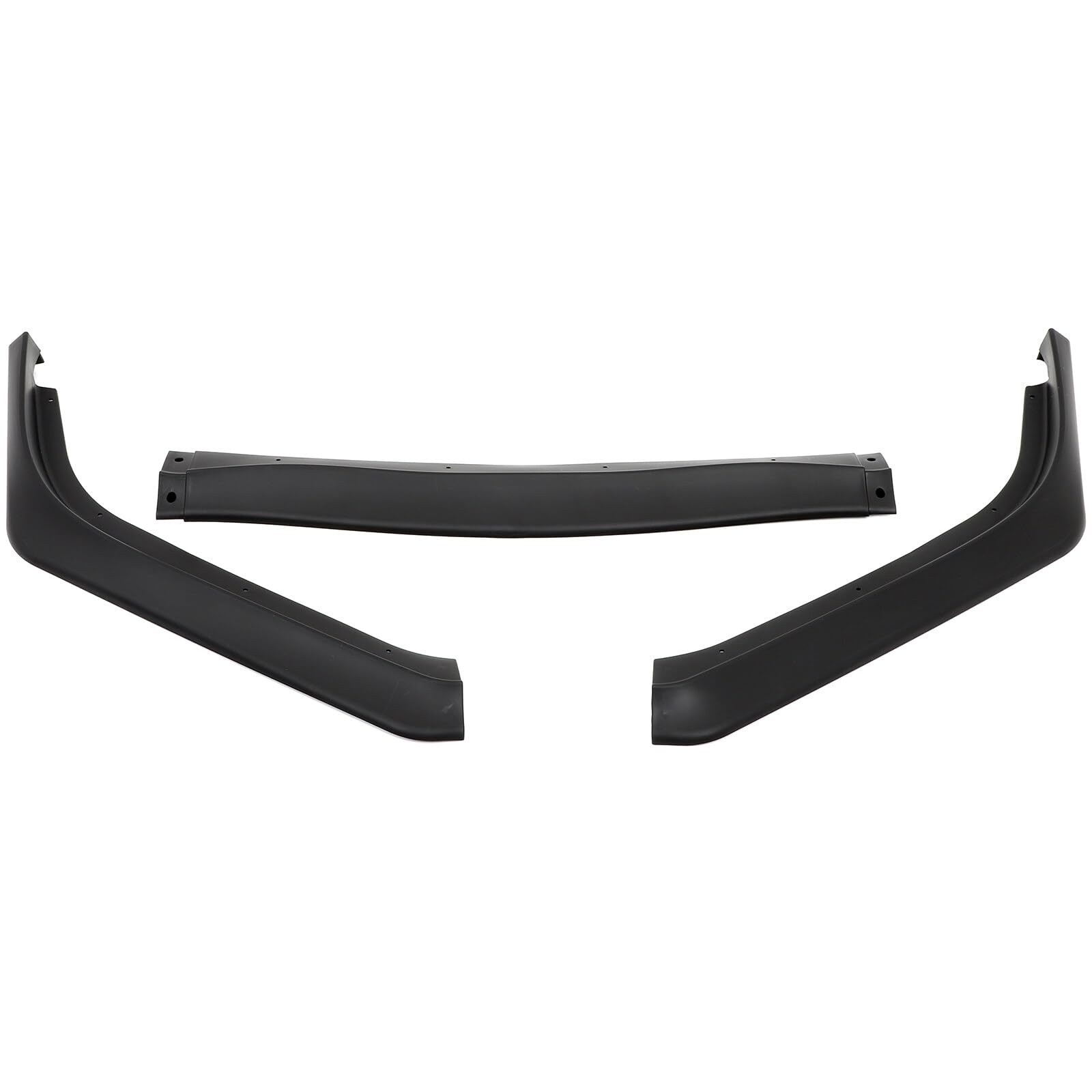 Matte Black Front Bumper Lip 3PCS for 2013-2015 Honda Civic Sedan