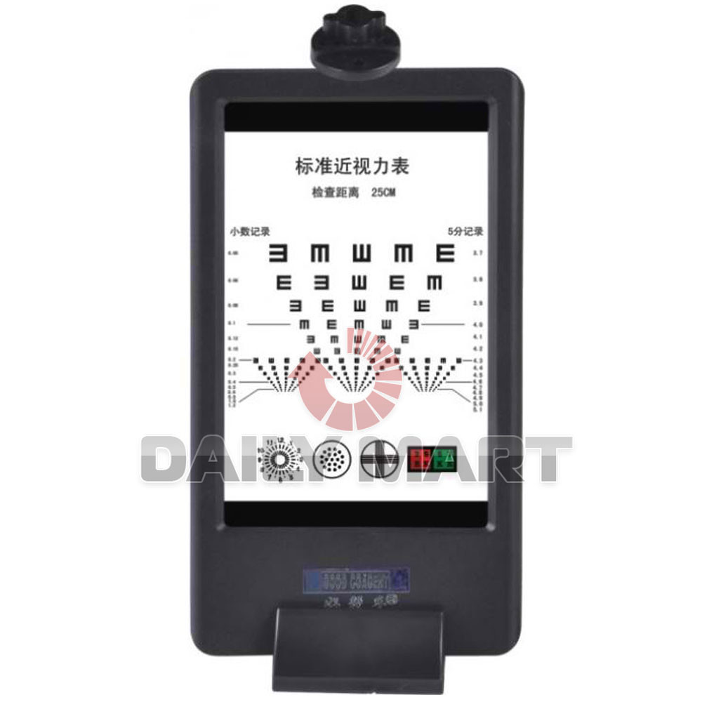 CP-37C LED Optical Visual Chart Lamphouse Optometry Tester 25 cm