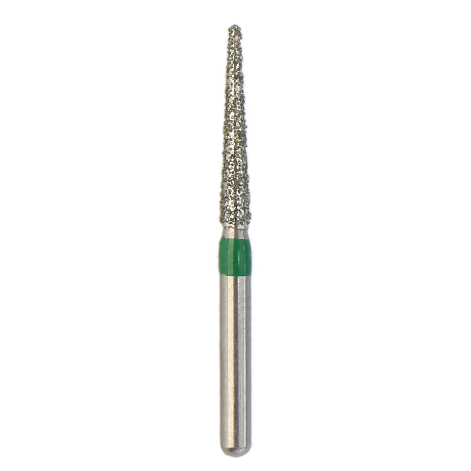 Dental Diamond Burs FG Taper Flat End TR-11C Coarse Grit Green for High Speed
