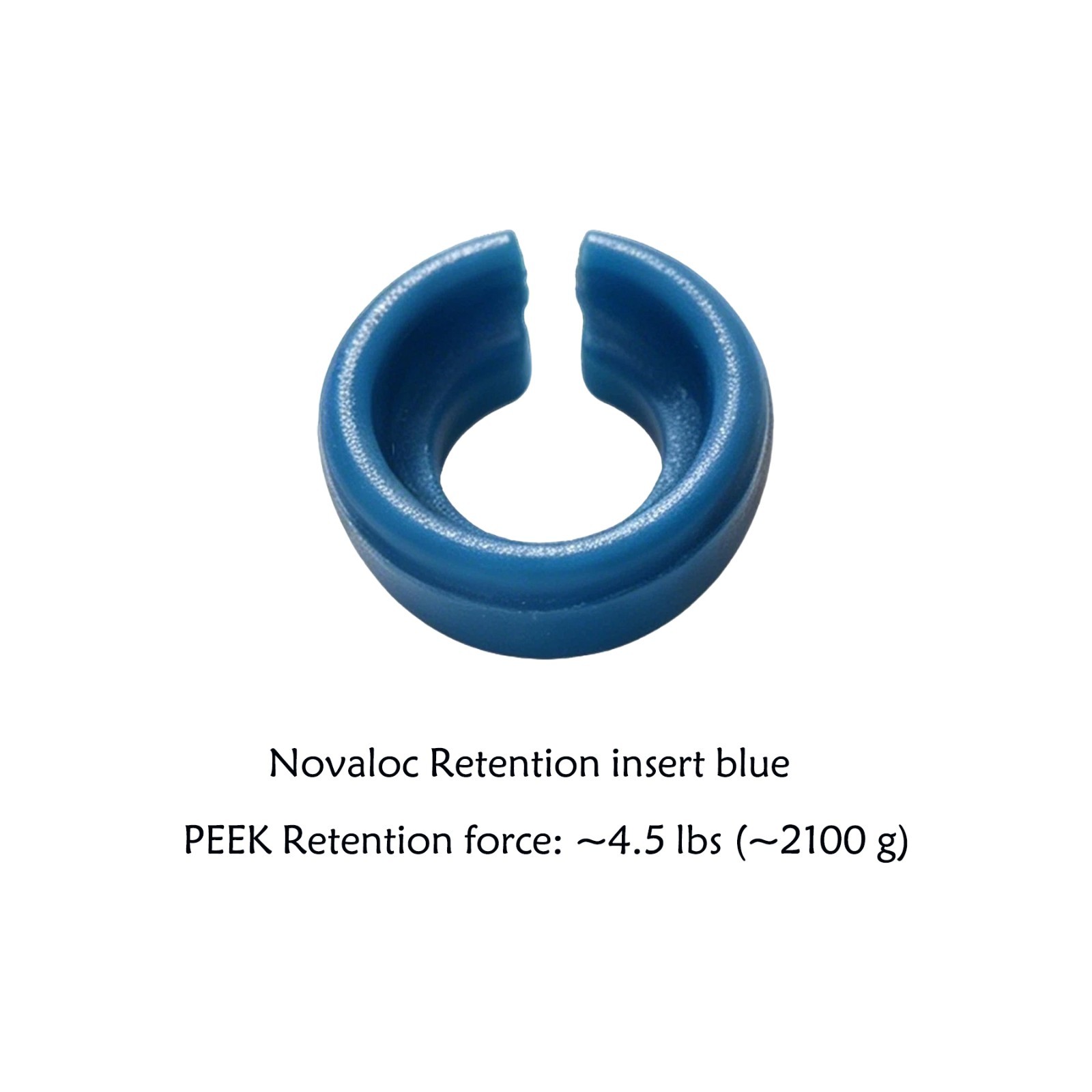 US Dental Novaloc Retention Inserts Caps Peek and Mounting&Demounting Core Tool