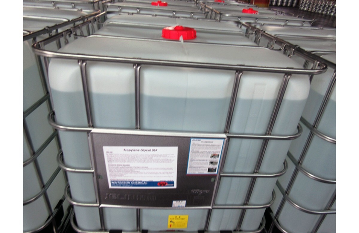 Propylene Glycol USP [CH3CHOHCH2OH] [CAS_57-55-6] 99.9% (2204.6 Lb Tote)
