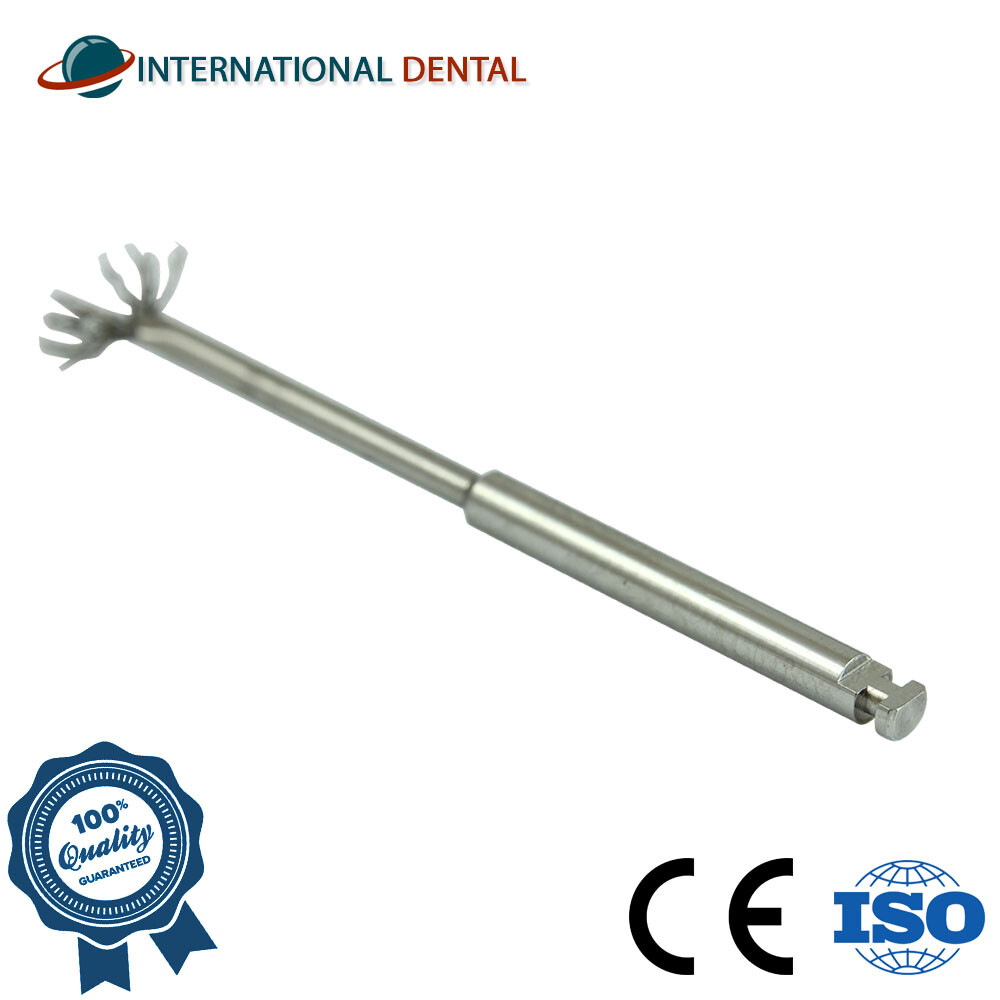 3 Surface Threads Cleaning Brush Dental Fixture Debridement 300-1000 RPM