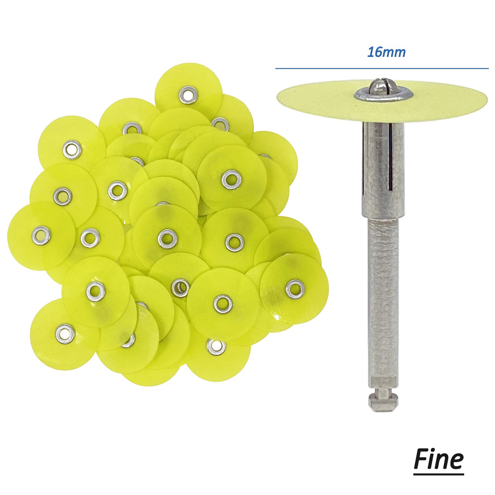 Dental Soflex Coarse Medium Fine Superfine Composite Finishing Polishing Disc 16