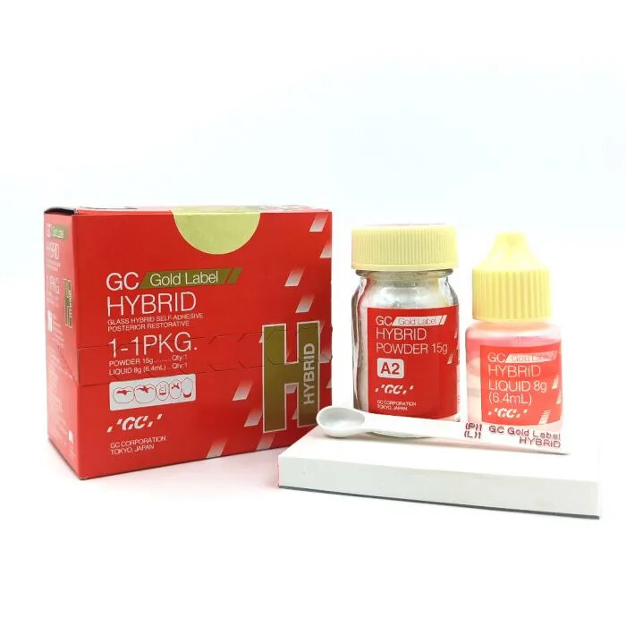 GC Gold Label Hybrid Bulk Fill Restorative GIC With Advanced Glass Hybrid
