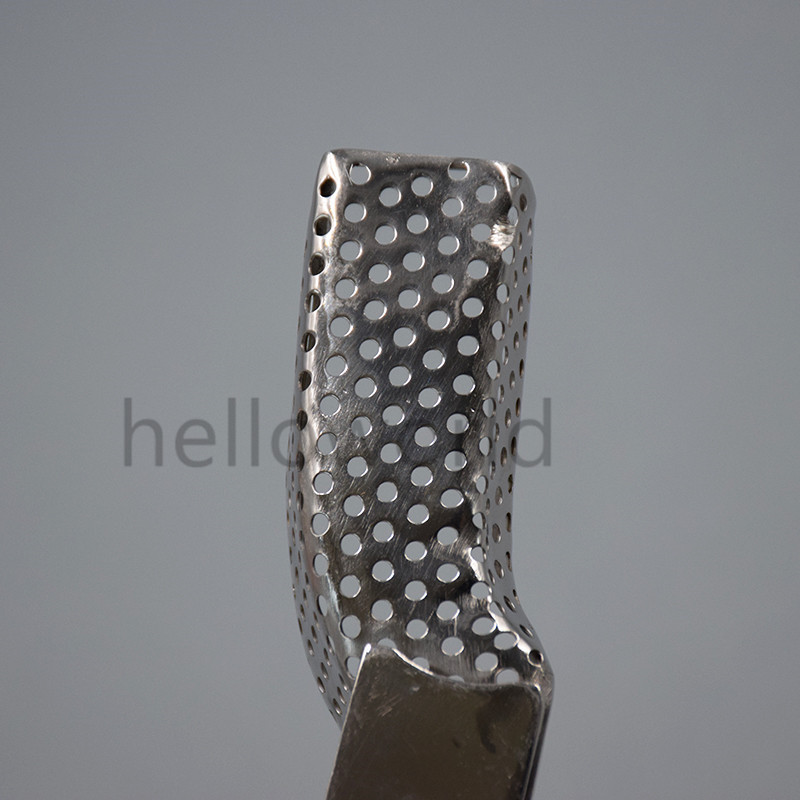 Dental Stainless Steel Partial Impression Trays Quadrant Autoclavable 3 Pcs/Set
