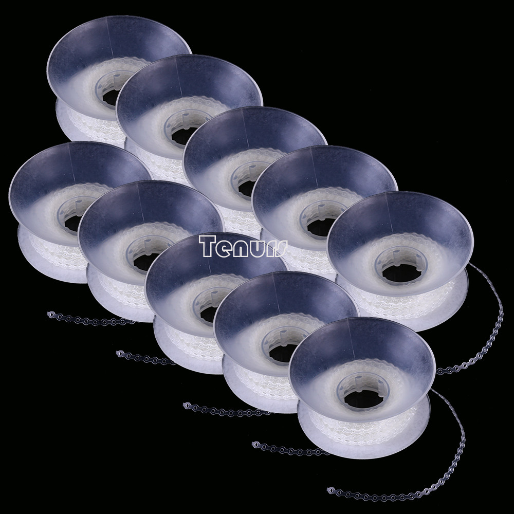 10roll Denta Orthodontic Elastic Ultra Power Chain Elastolink Long/short/closed