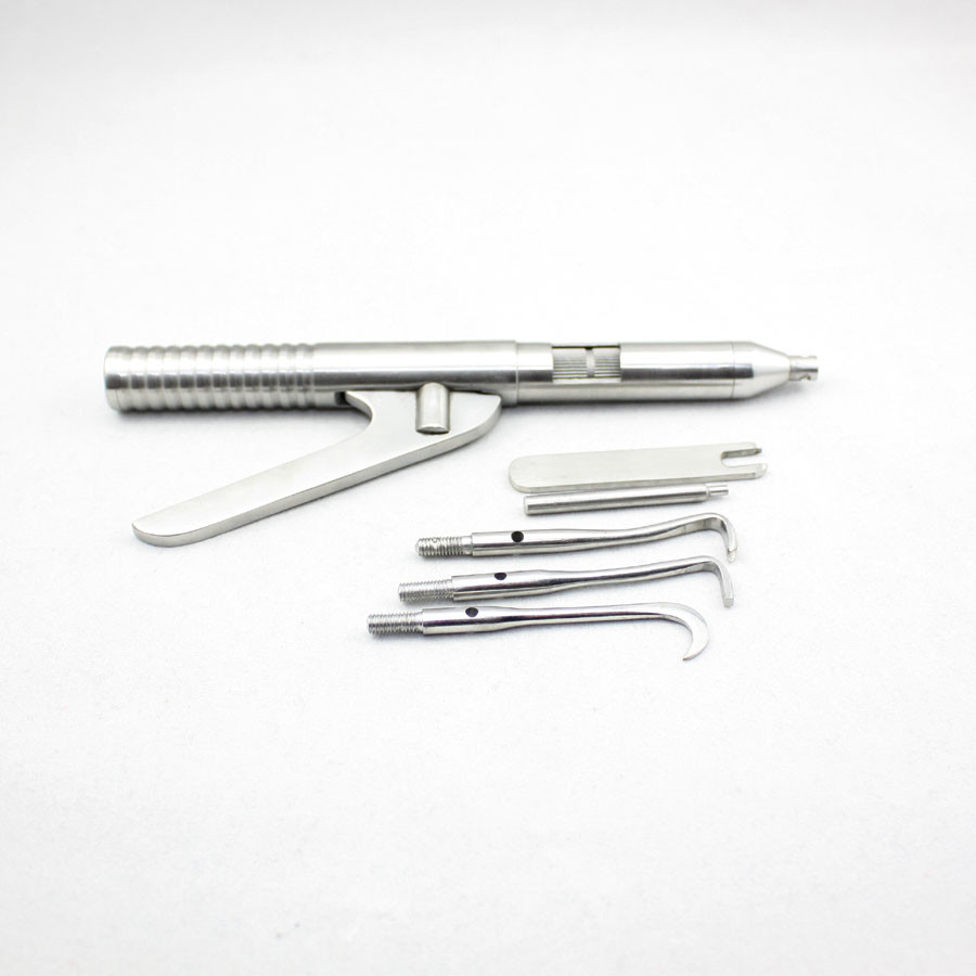 Dental Surgical Instruments Crown Remover Gun Set Dentist Automatic Typle