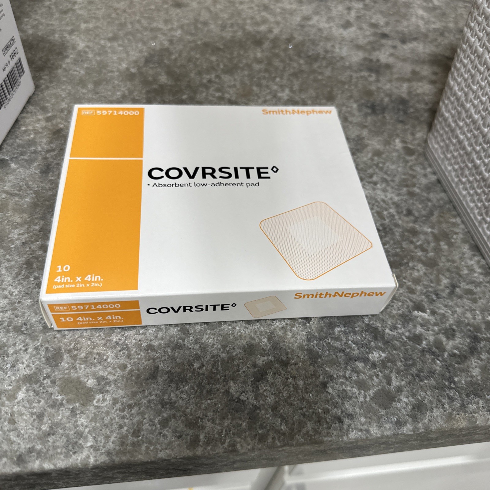 Smith & Nephew Covrsite Composite Dressing White 4 x 4″ 59714000 10 Ct