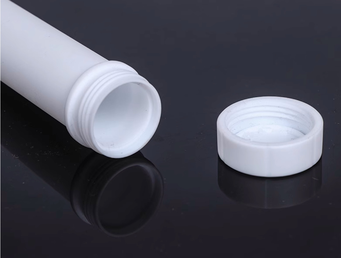 Lab supply PTFE tube Digestion Tube device 5ml up to 250ml with screw cap telfon