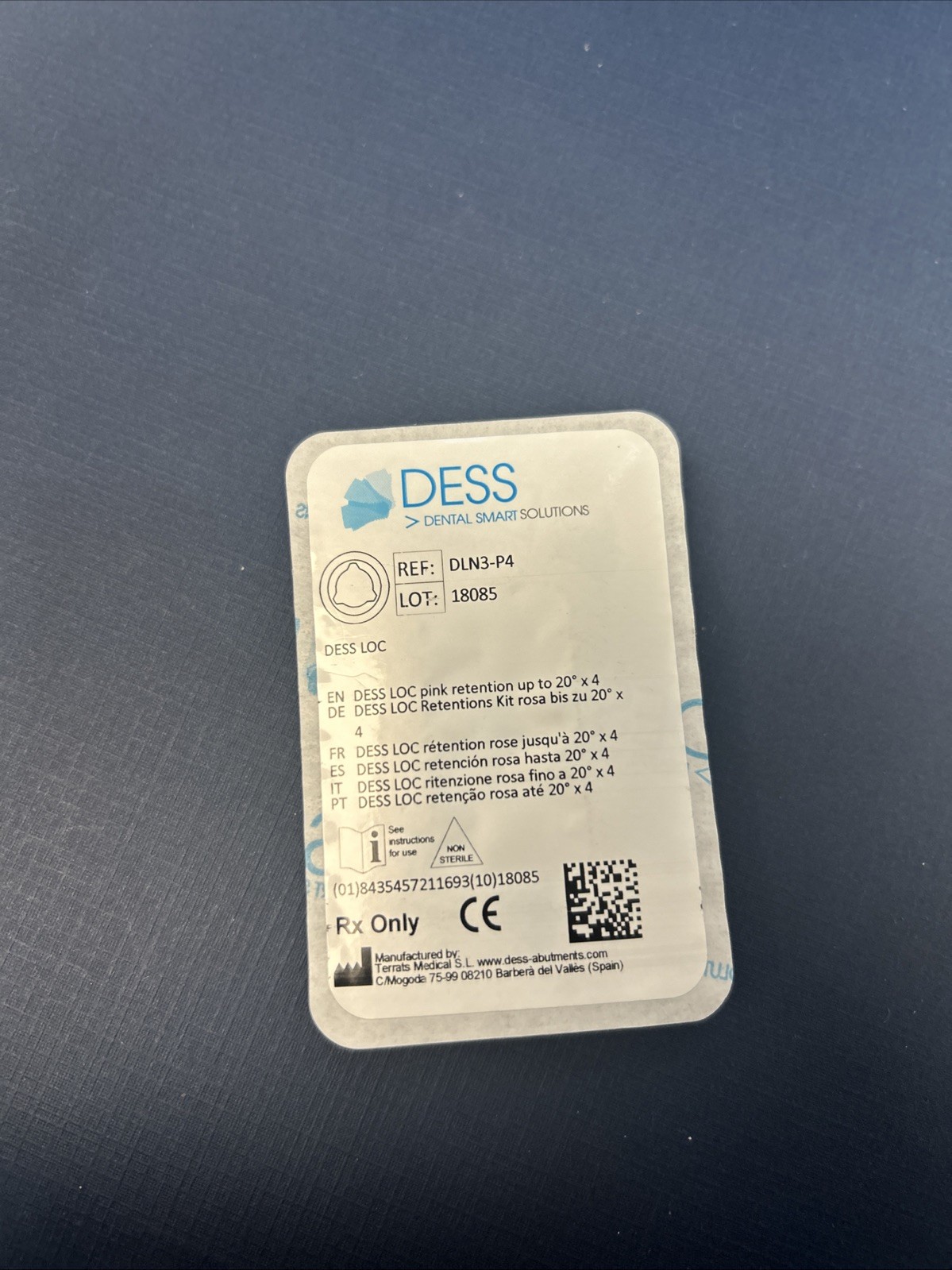 DessLoc Rose Inserts 3 lbs / 136g- DLN3L-P4/ DessLoc Locator compatible