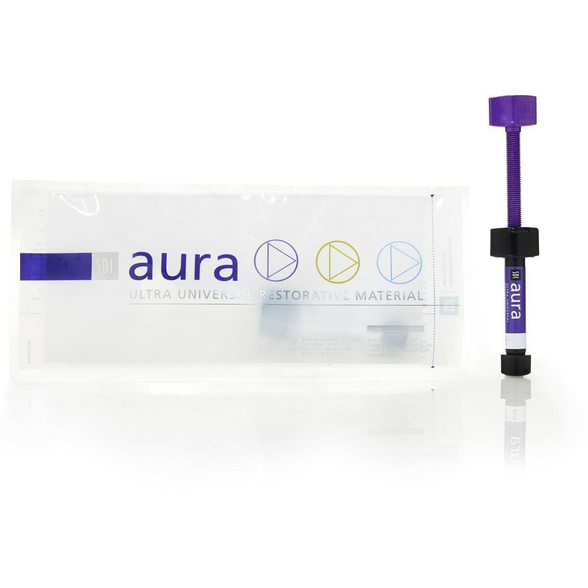 *1-Pack* Aura Dentin Syringe Refill Ultra Universal Nano-Hybrid DC2 4g 8560005