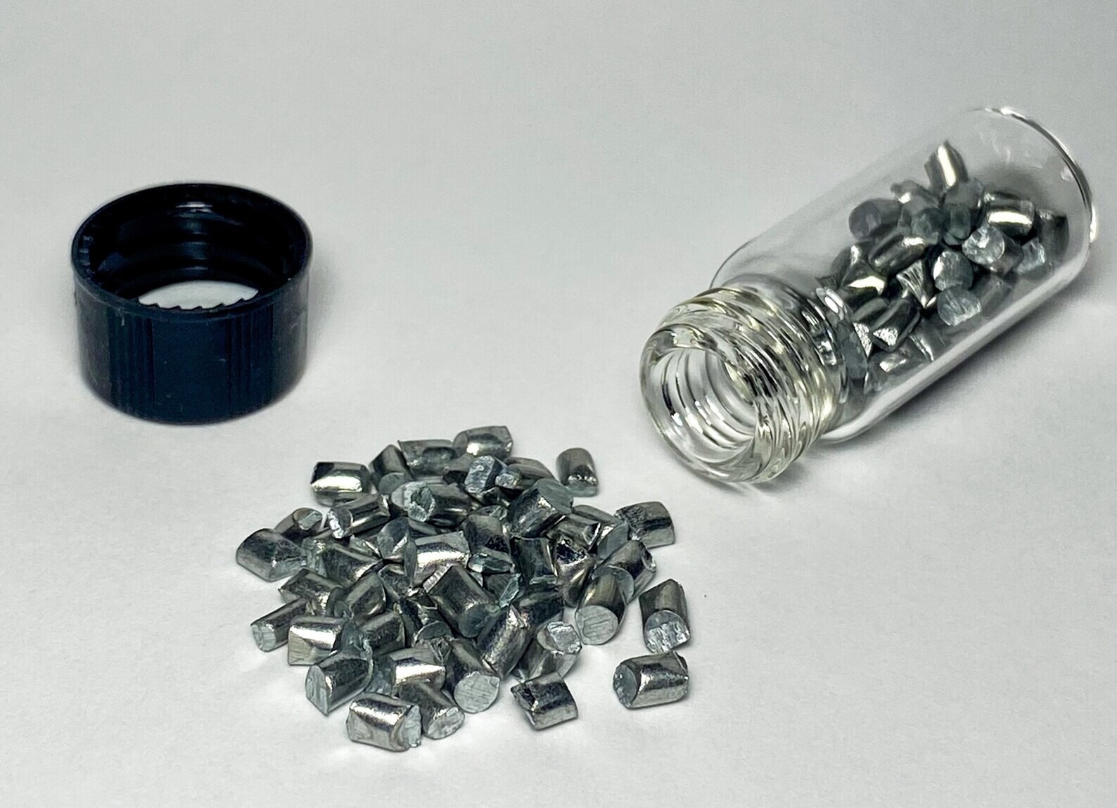 Zinc Metal 99.99% Pure Pellets / Granules Element 30 Zn Chemistry Sample