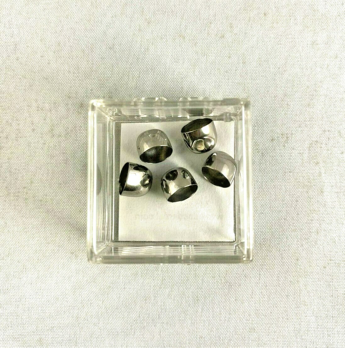 DSC Dental Cupids Stainless Steel 5/Pk All sizes USA