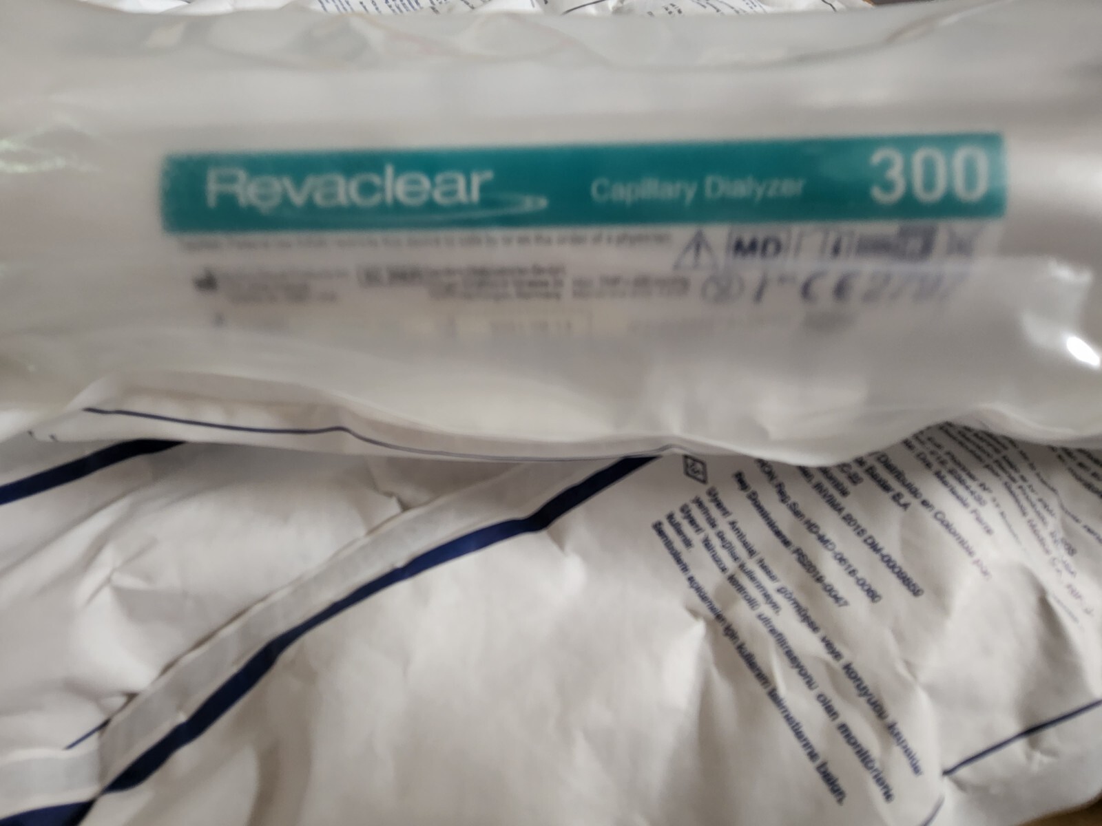 1 Baxter Revaclear 300 Capillary Dialyzer Exp. 9/13/24