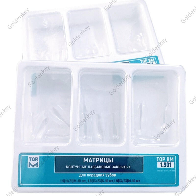30Pcs Dental Clear Matrix Front Teeth Anterior Matrices BT Fits Bioclear TOP BM