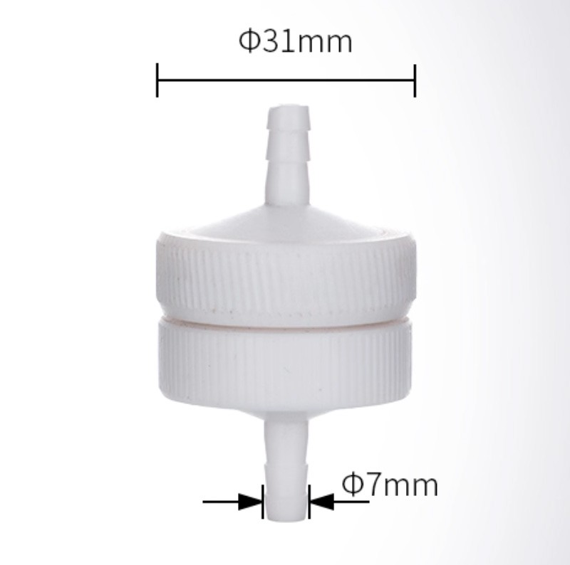 Filter Membrane Holder PTFE 13-90mm Detachable Acid Alkali Gas Resistant