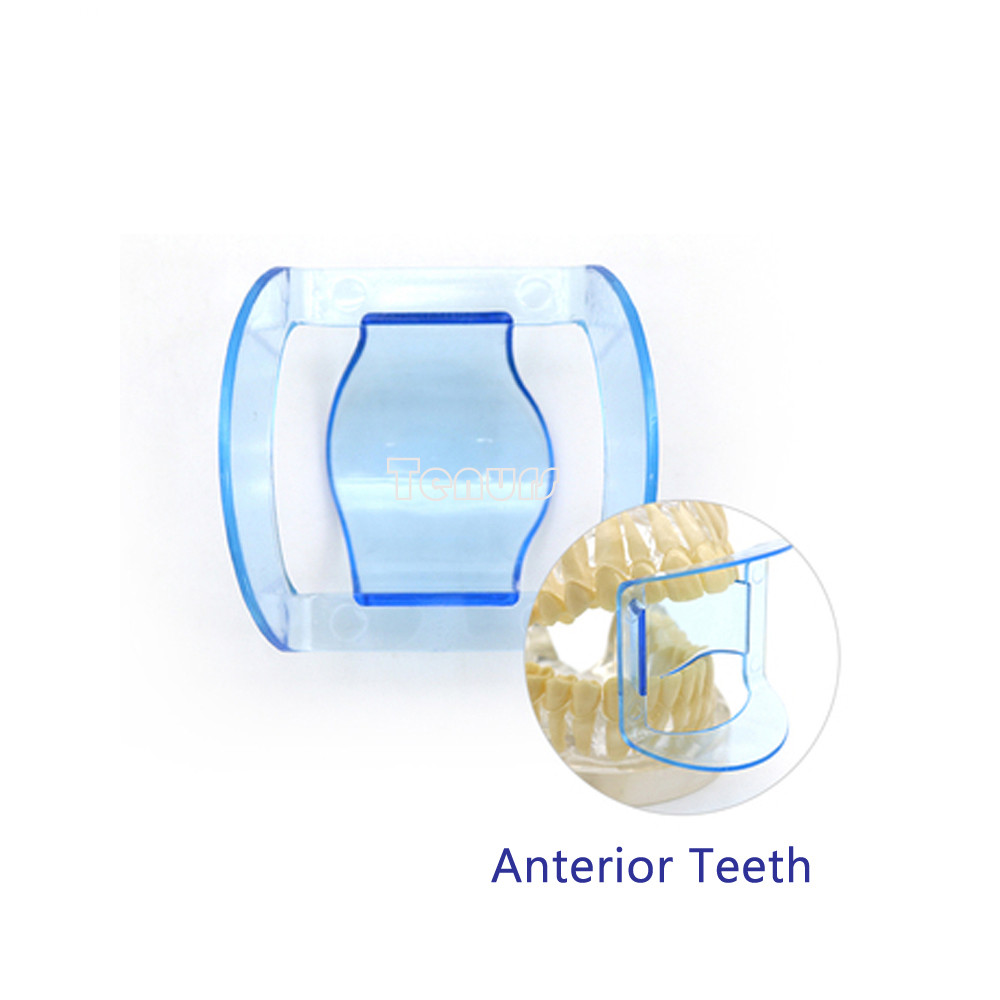 100pcs Denta Autoclavable Lip Retractor Cheek Expander Mouth Opener clear/blue