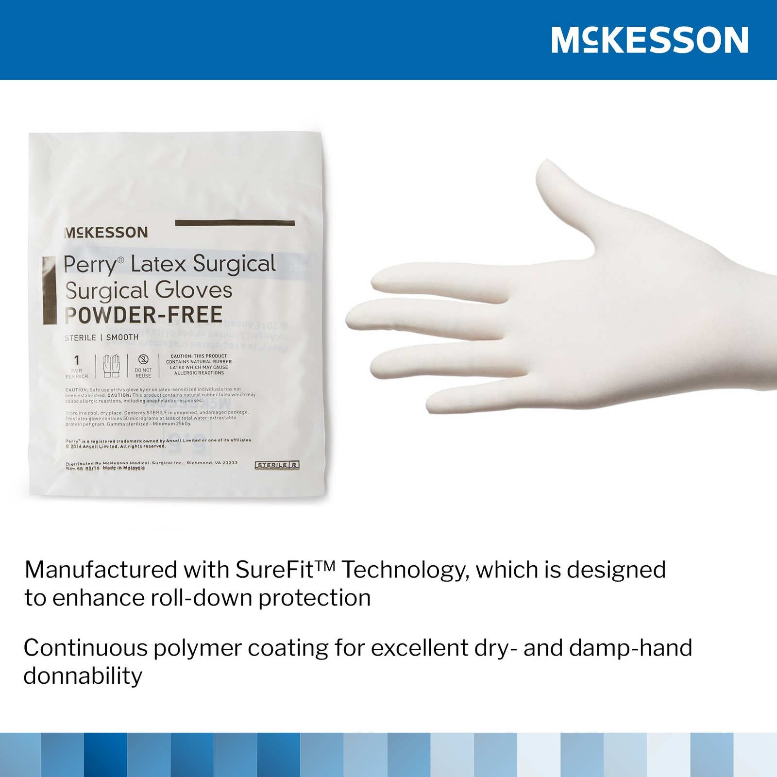 McKesson Latex Surgical Glove – 200 per Case