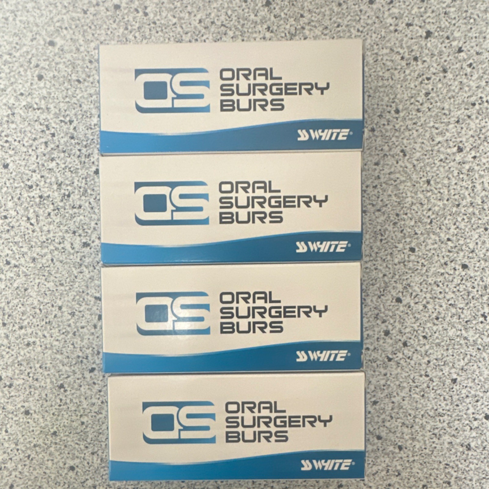 SS White HP-703L Oral Surgery Bur Carbide HP Long 51mm Shank #2 4 Boxes
