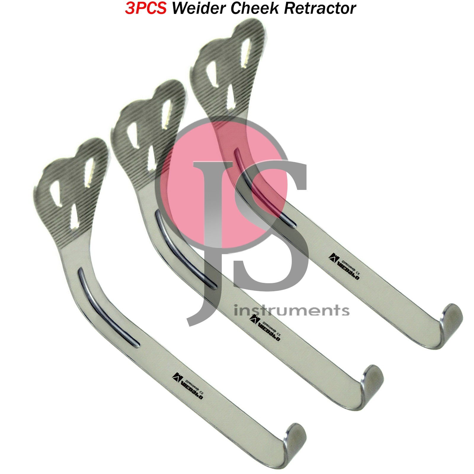 3PCS Set Weider Dental Retractor Tongue Surgical Mouth Opener Cheek Lip
