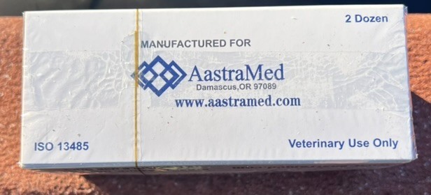 Sutures 3/0 PDO/PDS 24/Box Veterinary Dental Medical Polydioxanone Monofilament