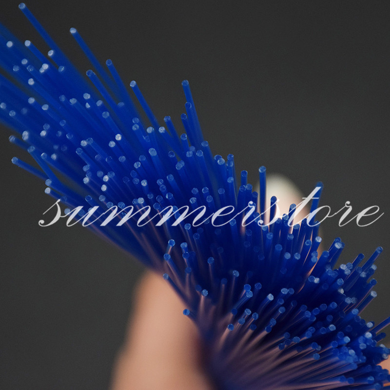 0.8mm~5.0mm 11 Sizes Dental Laboratory Orthodontic Wax Line Sprue Sticks Blue