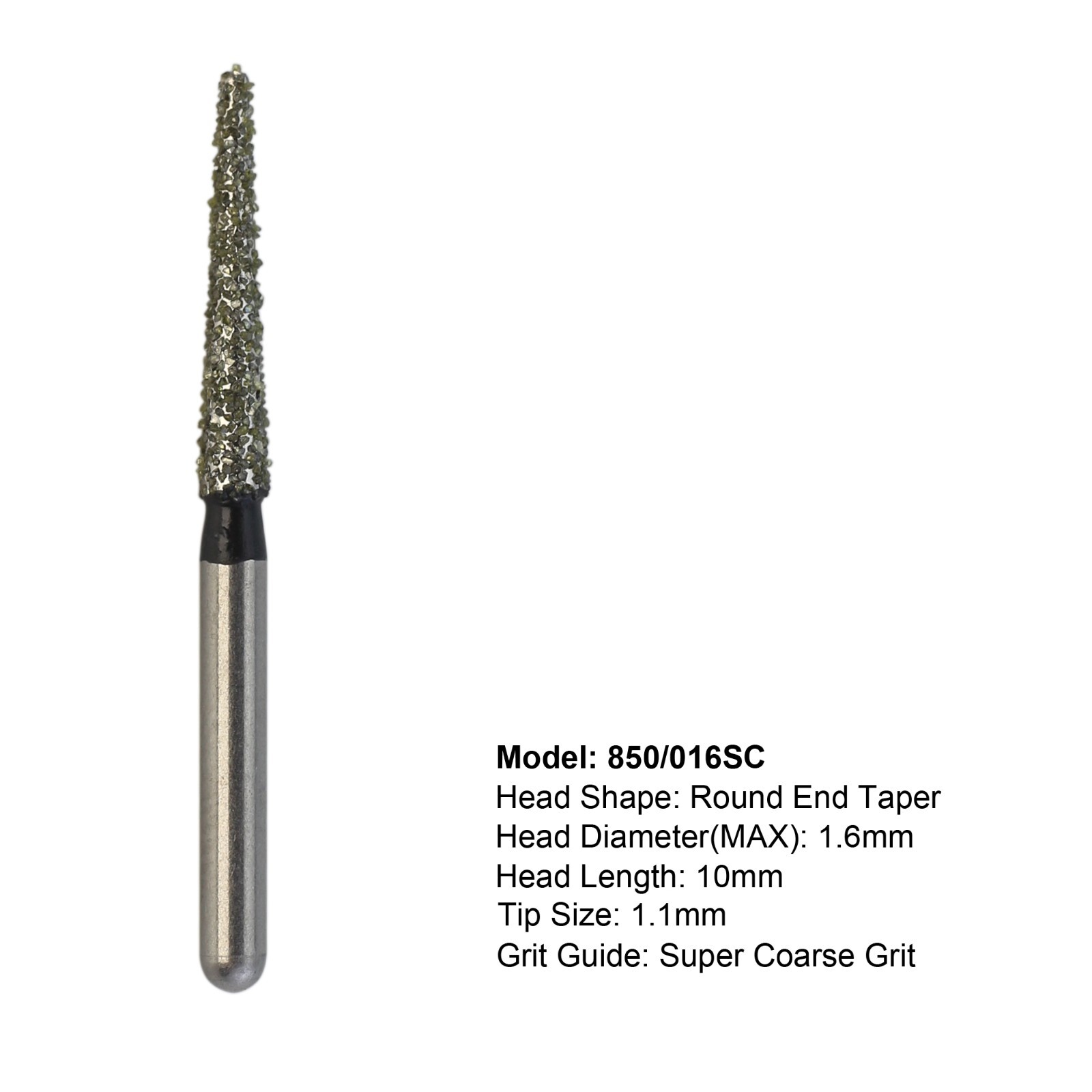 Dental Diamond Burs Football Egg Pointed 368 379 FG High Speed Bur Coarse Fine