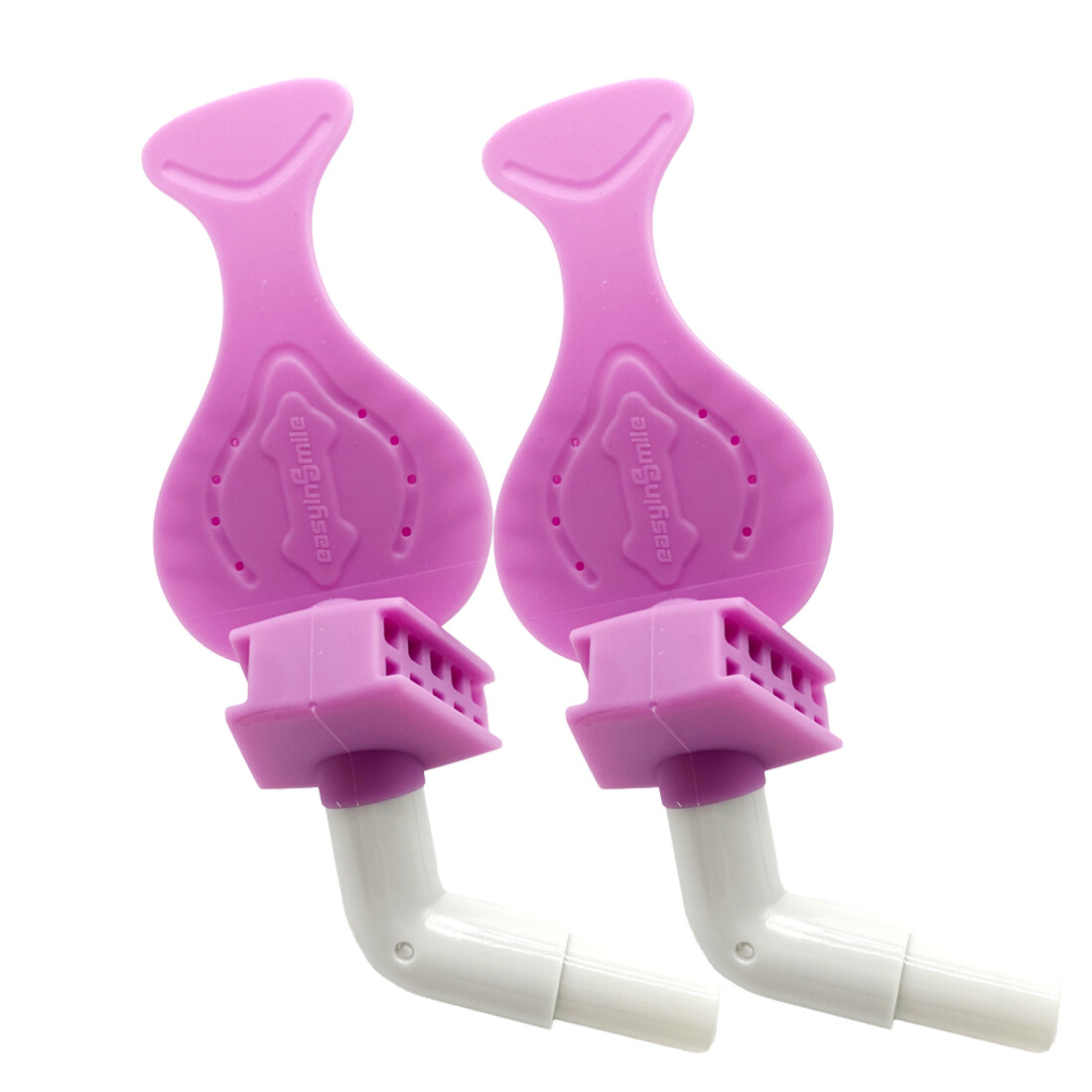 4X Dental Lab Sterilize Bite Block Saliva HVE Suction Tube Silicone Mouth Opener