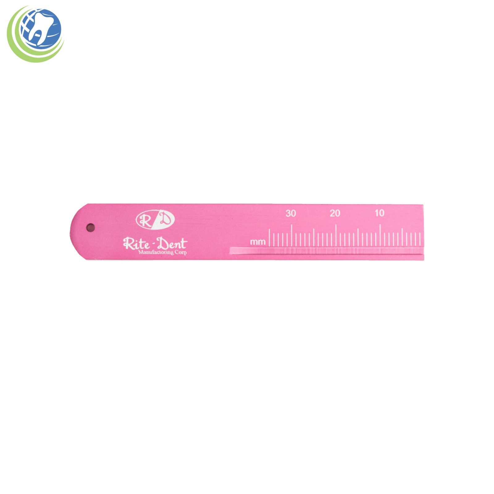 1X Endo Ruler Endodontic Stainless Steel Gauge Measuring Tool Assorted Colors