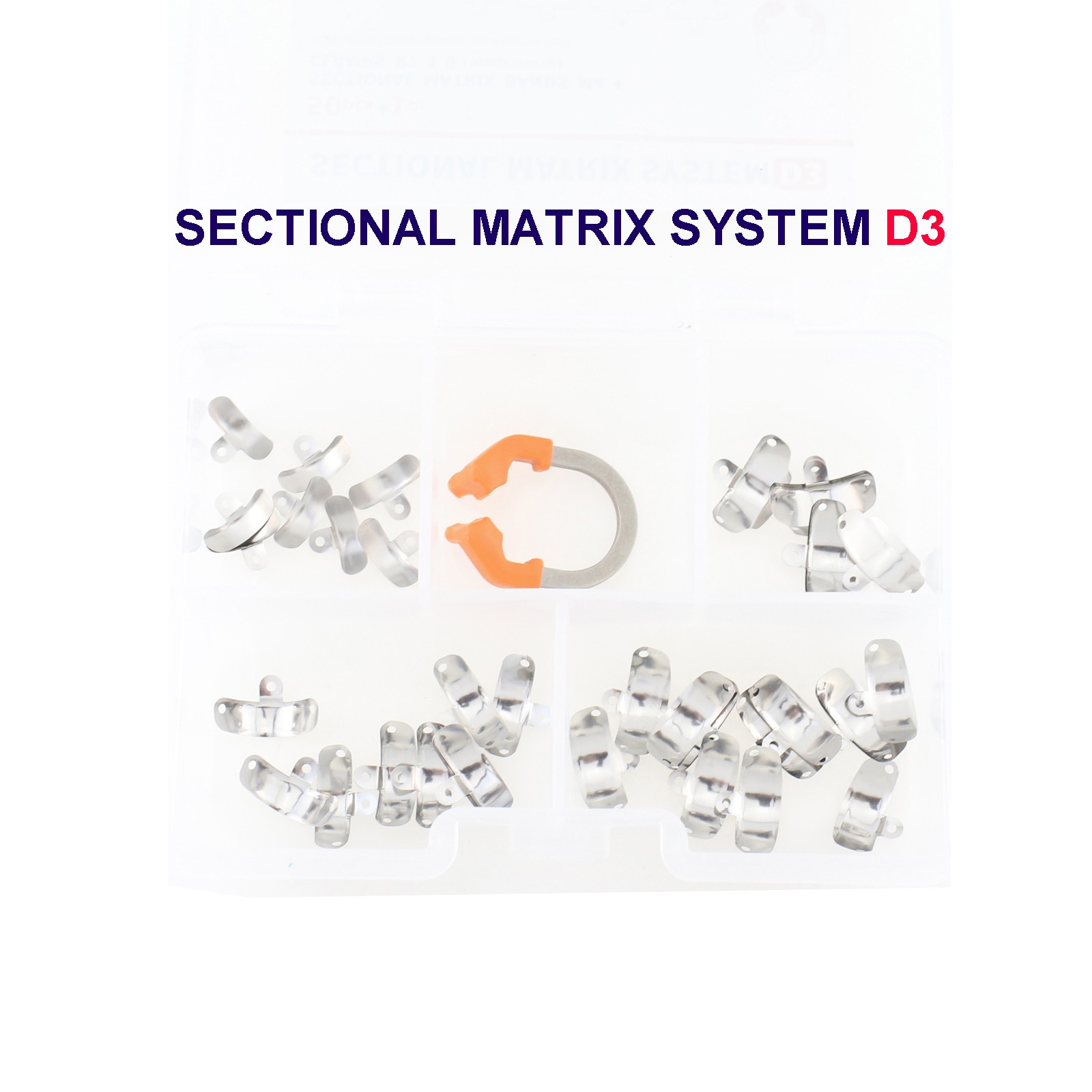 Sectional Matrix System Bands 3D Fusion Professional Kits Garrison Palodent V3