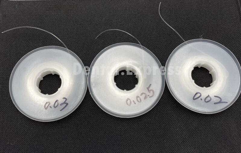 Dental Orthodontic Powerful Solid Elastic Thread Clear Power Threads 0.20-0.30»