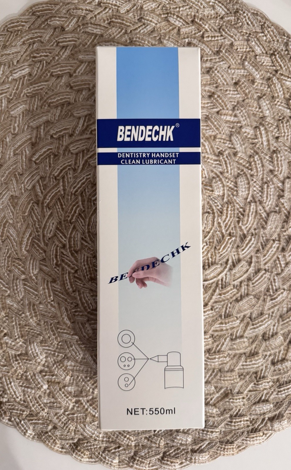 BENDECHK 2 PACK – Handpiece Lubricant Spray 550mL for KAVO MIDWEST NSK W/ Nozzle
